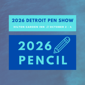Detroit Pen Show 2026 Collector's Edition Pencil
