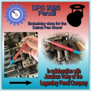 Detroit Pen Show 2026 Collector's Edition Pencil